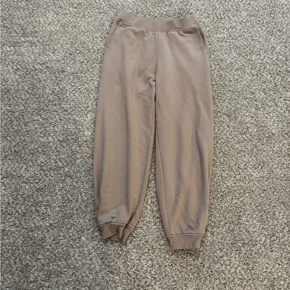 Left On Friday Tan Joggers
